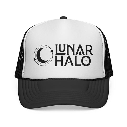 Lunar Halo Trucker Cap | Moon Logo Mesh Hat