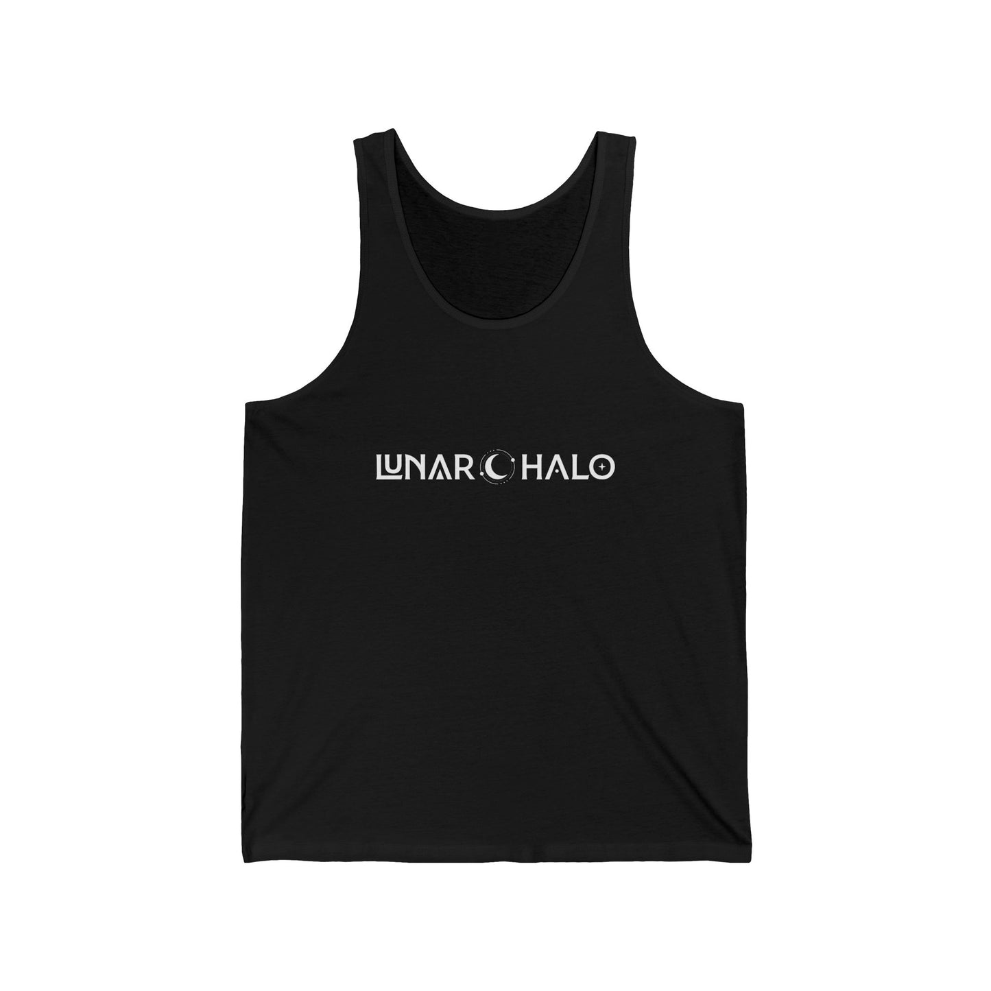 Lunar Halo Tank Top | Moon Phase Halo Graphic