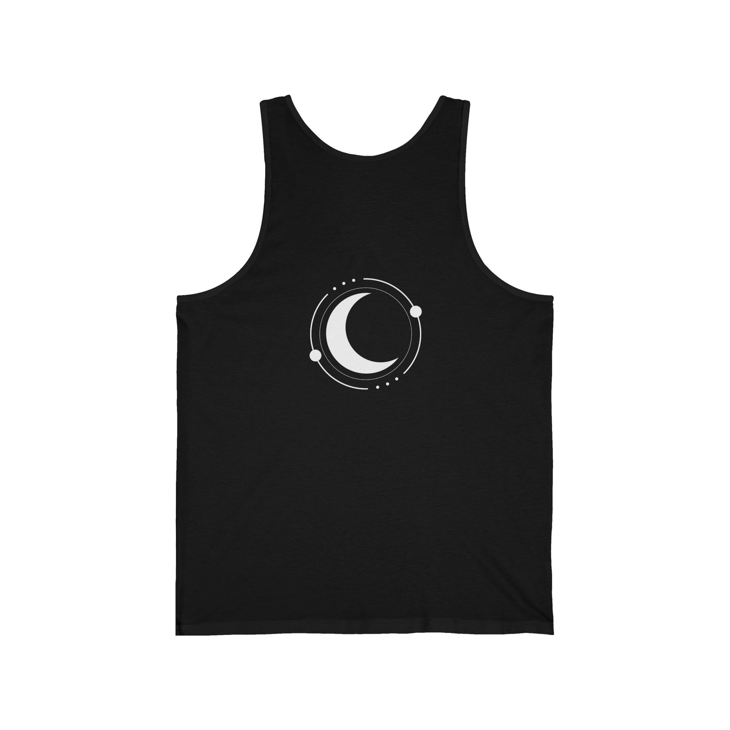 Lunar Halo Tank Top | Moon Phase Halo Graphic